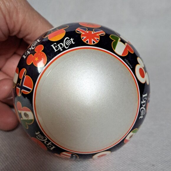 Disney Parks Epcot World Showcase Christmas Glass Ornament Mickey Countries - Picture 4 of 16